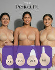 Reusable Breast Lift Cups - nude - C-D