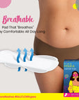 Sanitary Pads - Trial Pack (MRP ₹129 @ ₹59/-)