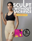 Tummy & Thigh Shaper Shorts (Medium Compression)