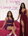 Camel Toe Concealer + C String Fashion Thong Panty