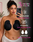 Breast Cups - black - C-D