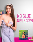 No Glue Reusable Nipple Covers