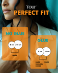 No Glue Reusable Nipple Covers