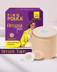 Breast Tape (Free 5 pairs of Nipple Pasties)