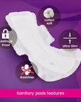 Sanitary Pads - XL + XXL (40 Pcs)