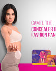 Camel Toe Concealer + C String Fashion Thong Panty