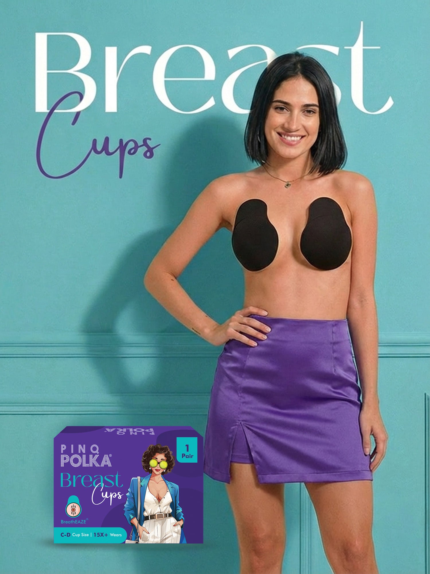 Breast Cups - black - F-G