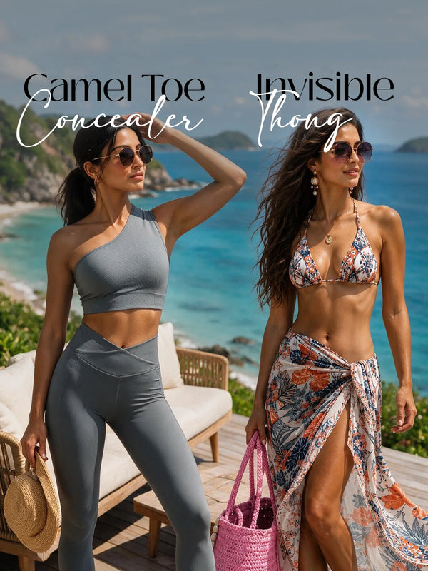 Camel Toe Concealer + C String Fashion Thong Panty
