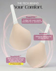 Reusable Breast Lift Cups - nude - F-G