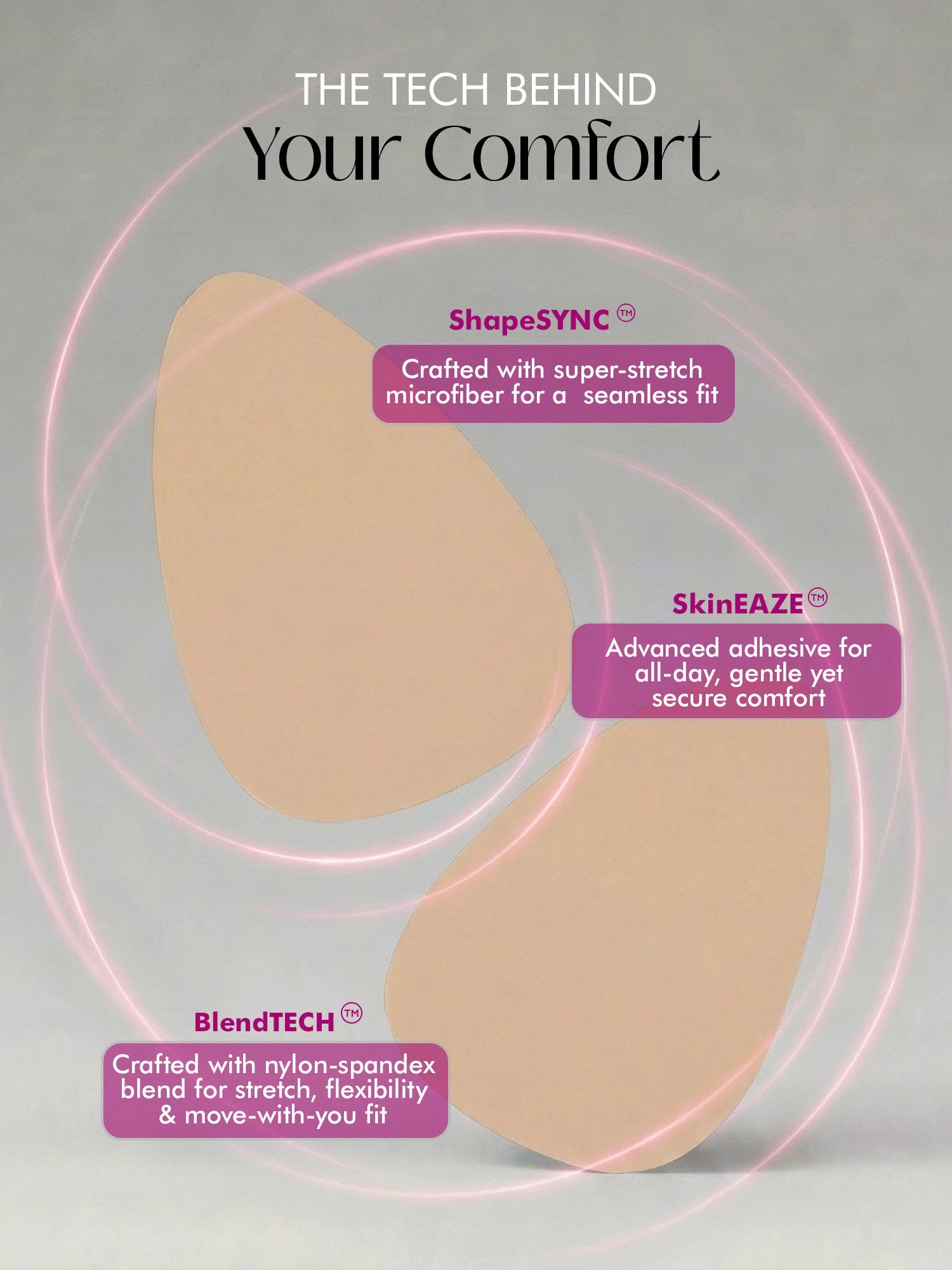 Invisible Breast Lift Pasties (Free Nipple Pasties)