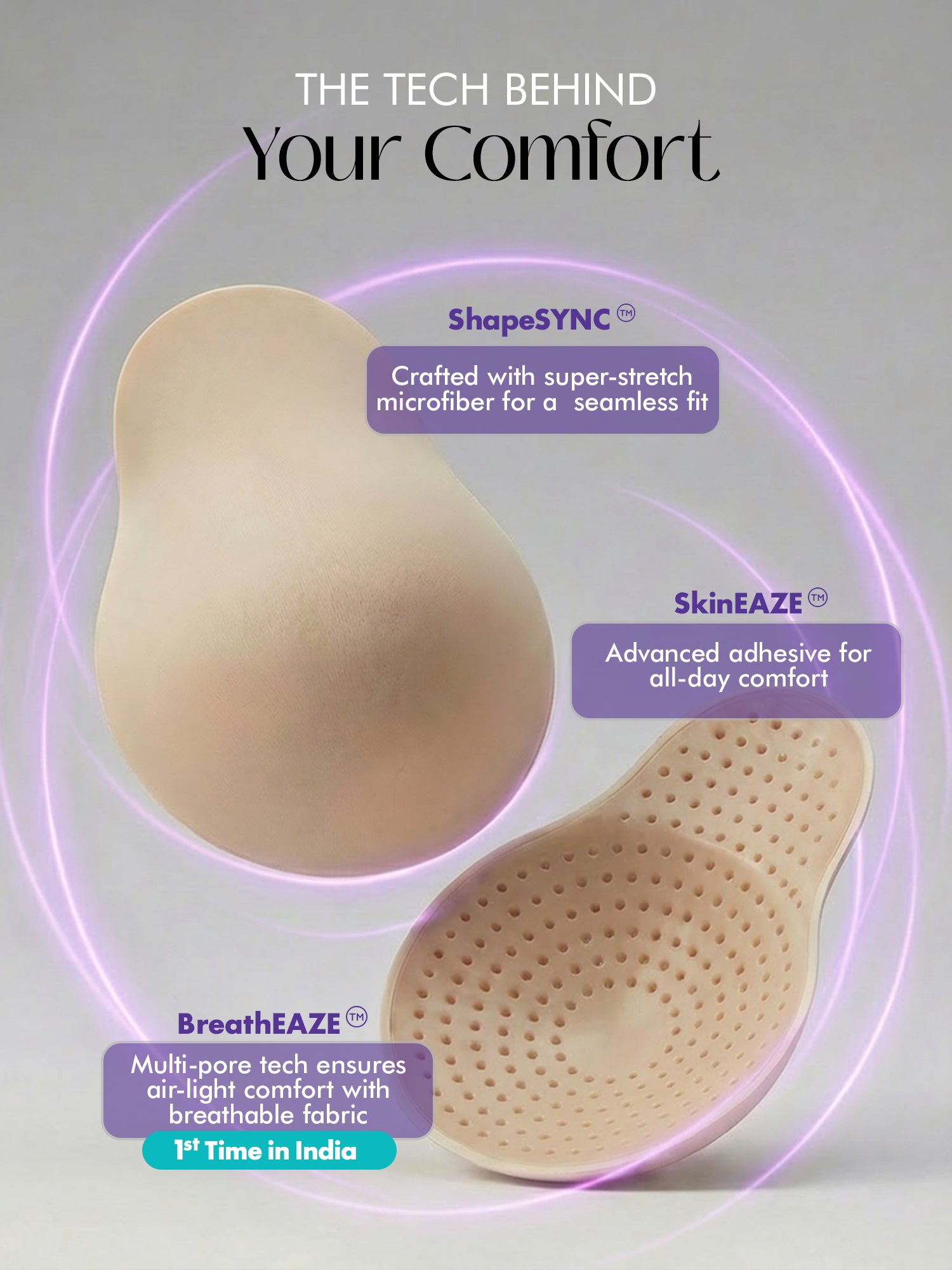 Reusable Breast Lift Cups - nude - C-D