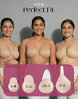 Reusable Breast Lift Cups - nude - F-G
