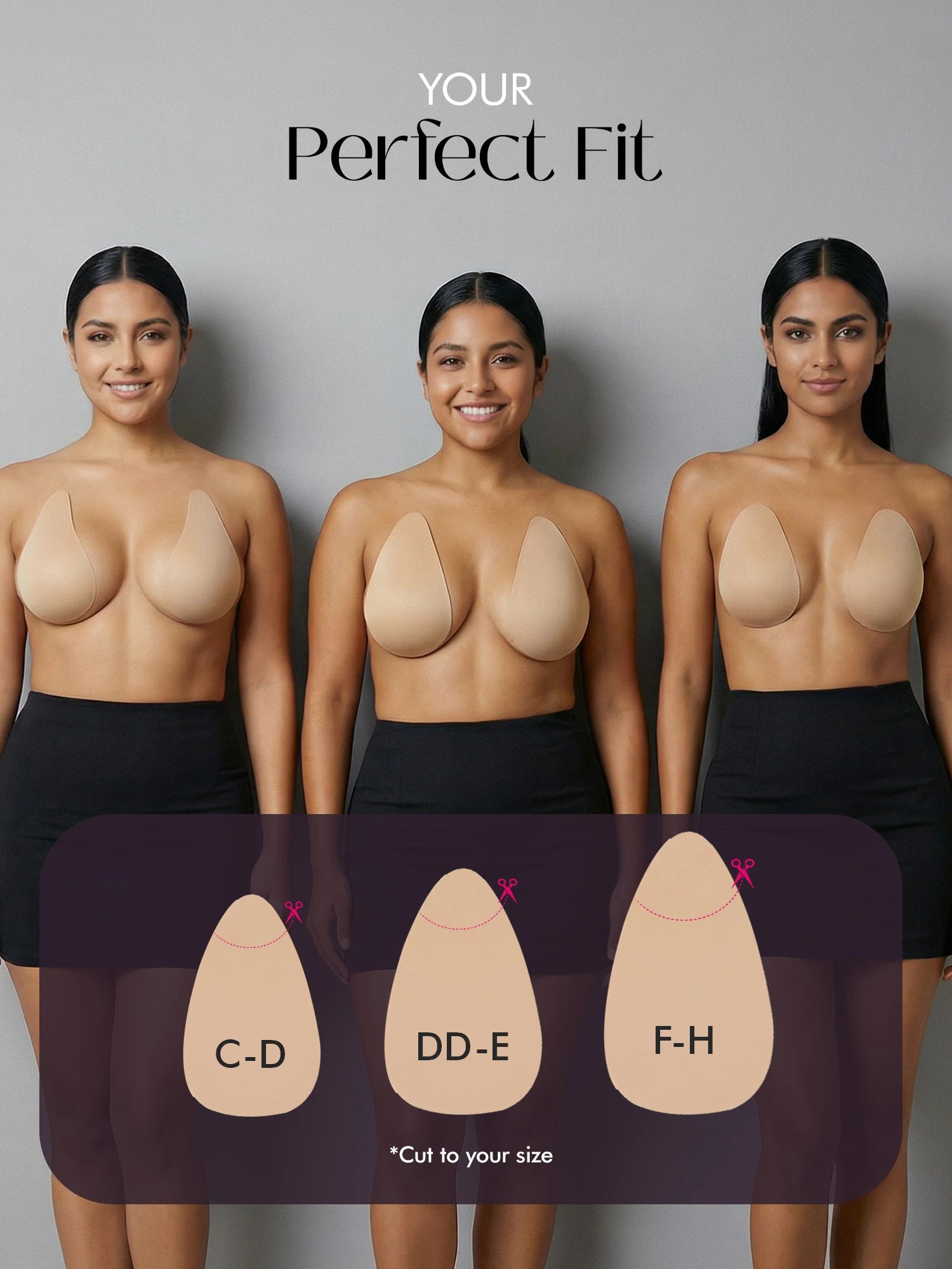 Invisible Breast Lift Pasties (Free Nipple Pasties)