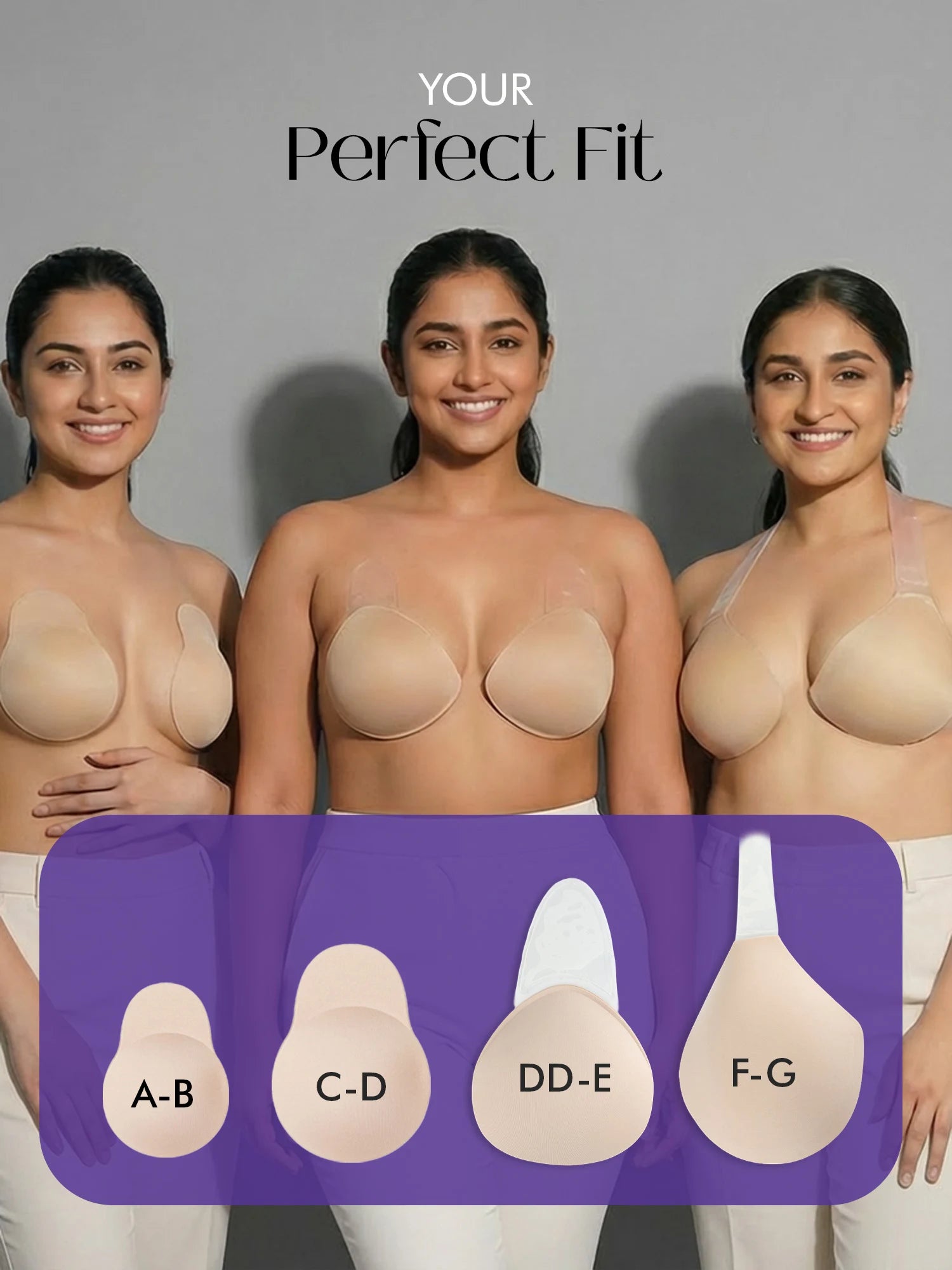 Breast Cups - nude - C-D