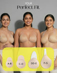 Reusable Breast Lift Cups - nude - DD-E