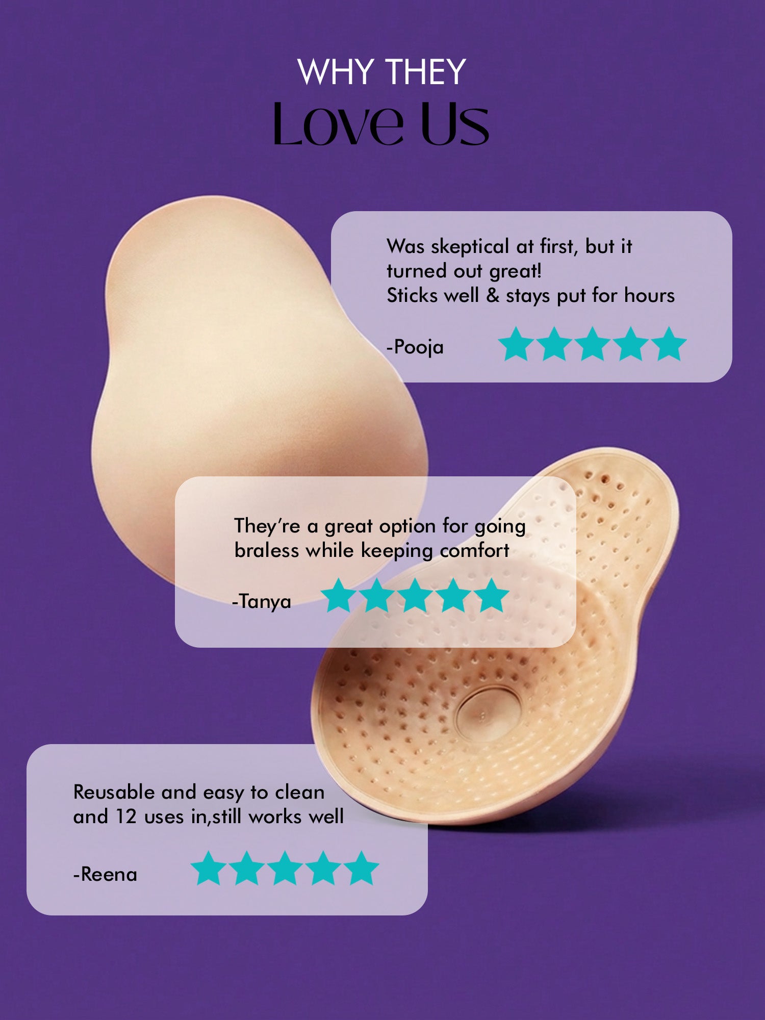 Breast Cups - black - C-D