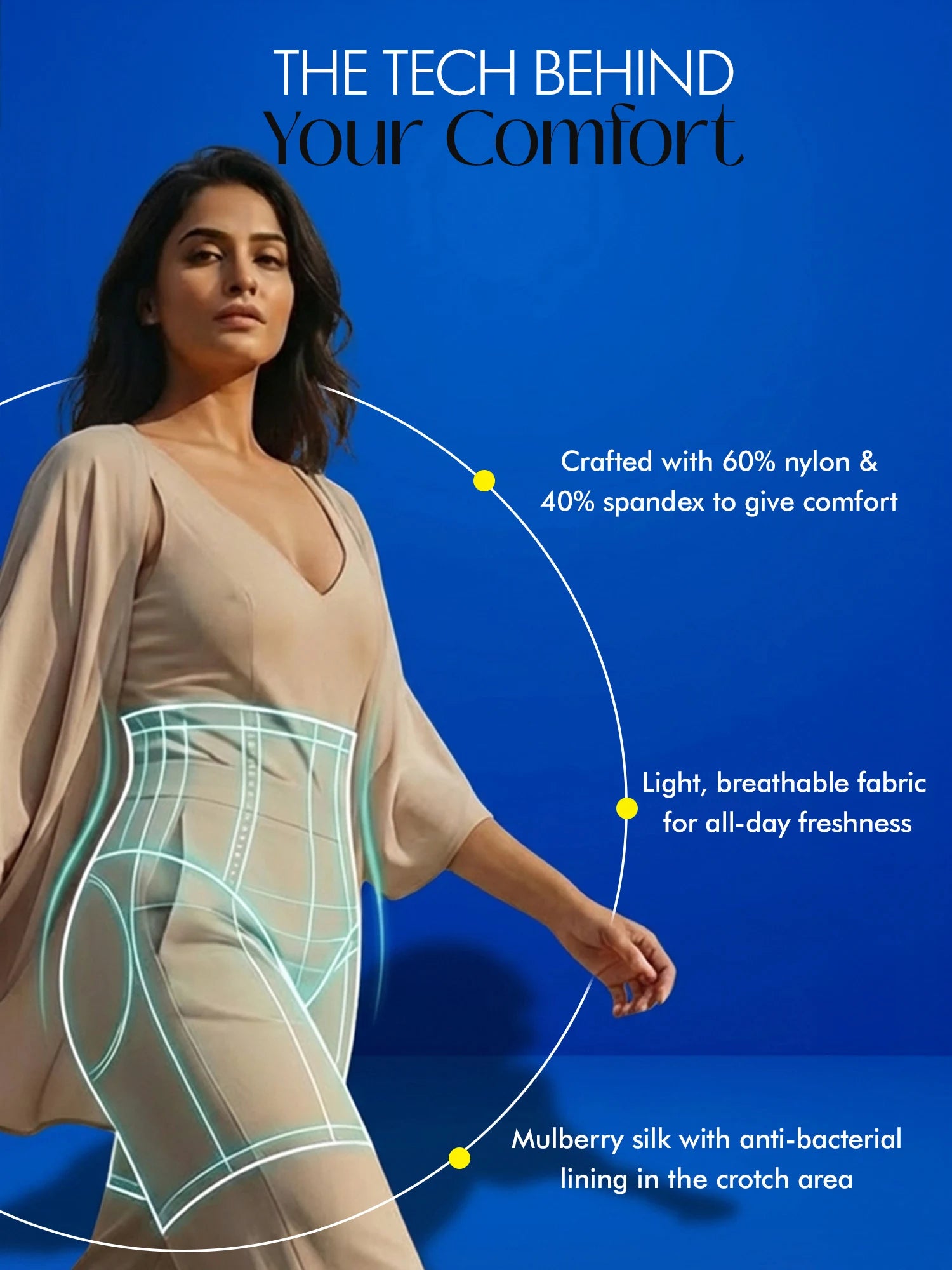 Tummy &amp; Thigh Shaper Shorts (Medium Compression)