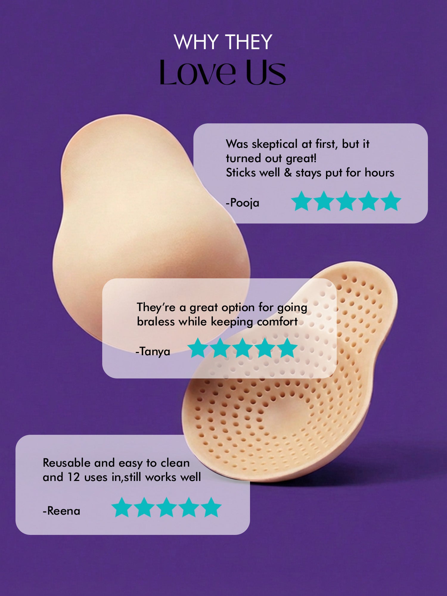 Reusable Breast Lift Cups - nude - C-D