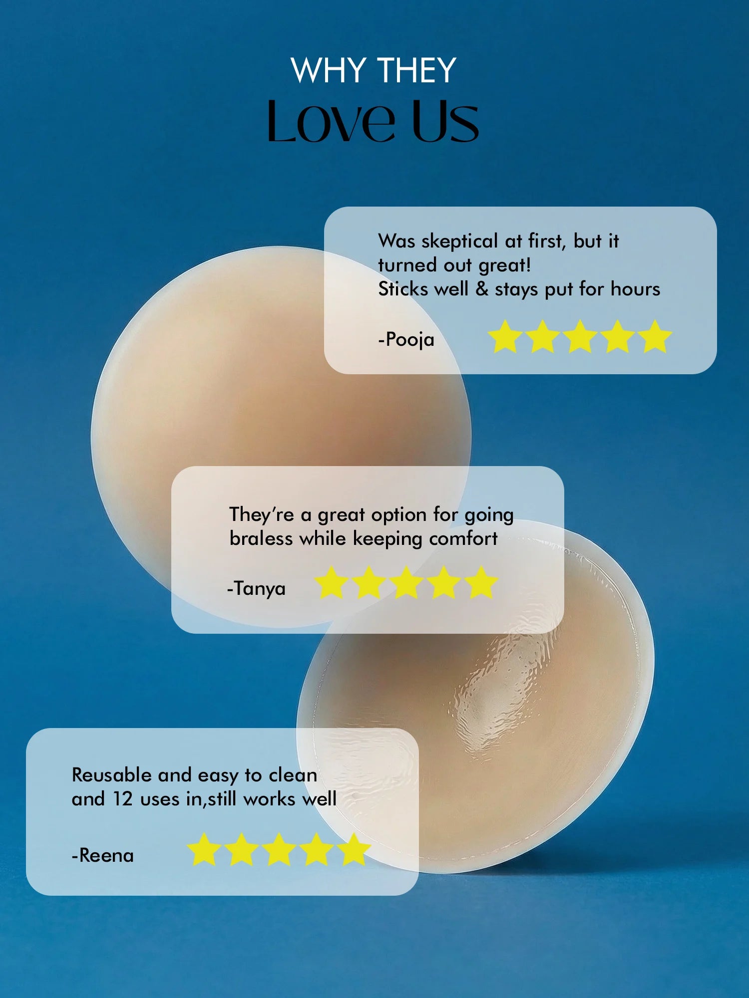 Reusable Nipple Covers