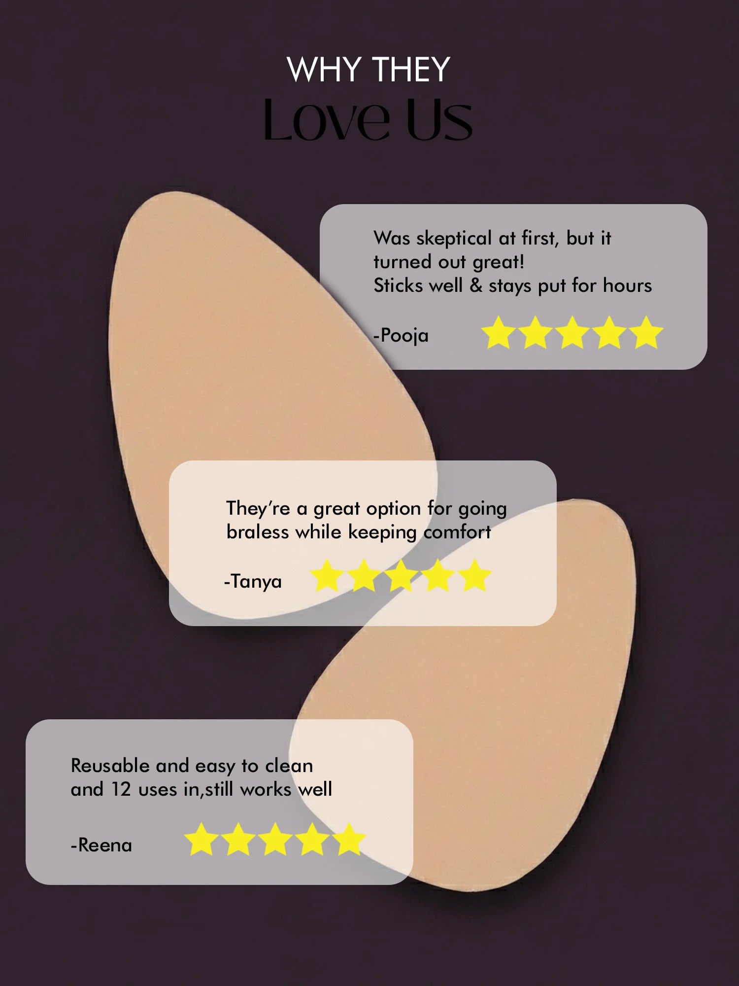 Invisible Breast Lift Pasties (Free Nipple Pasties)
