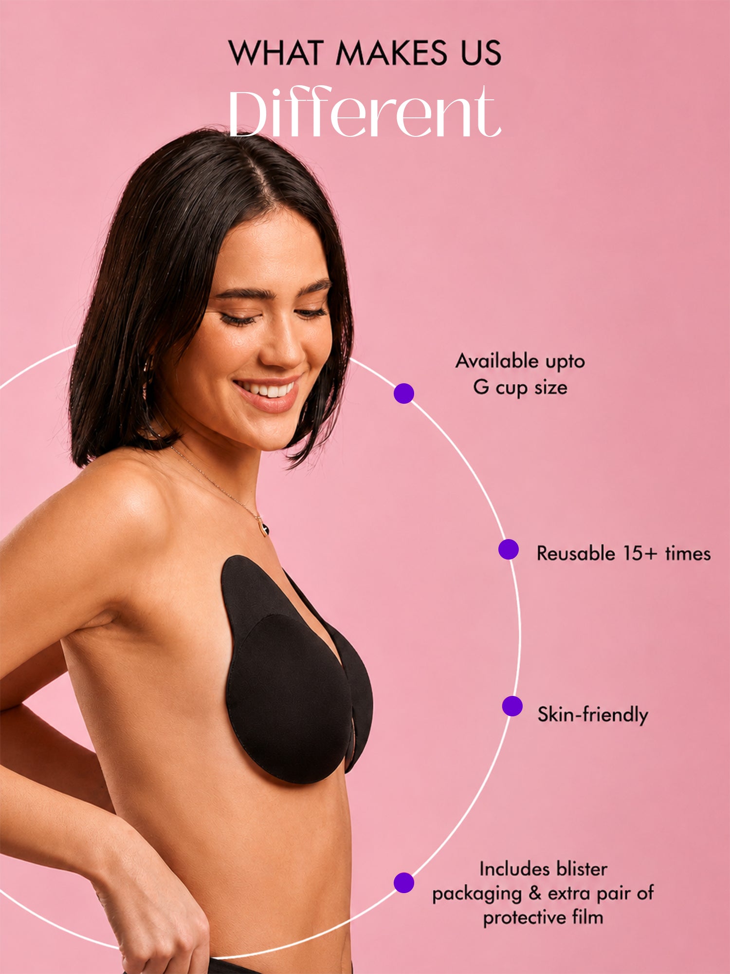 Breast Cups - black - A-B