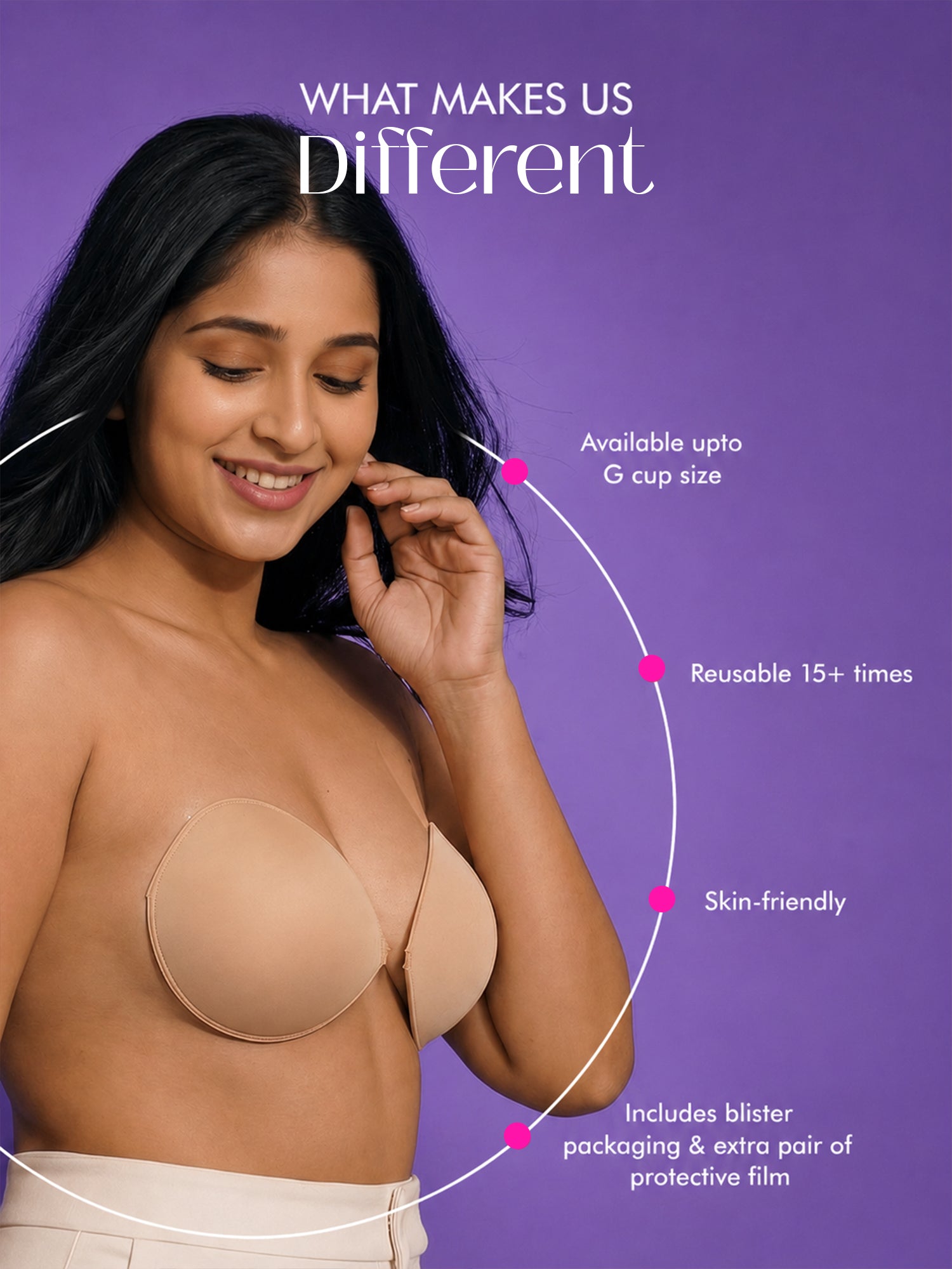 Breast Cups - nude - DD-E