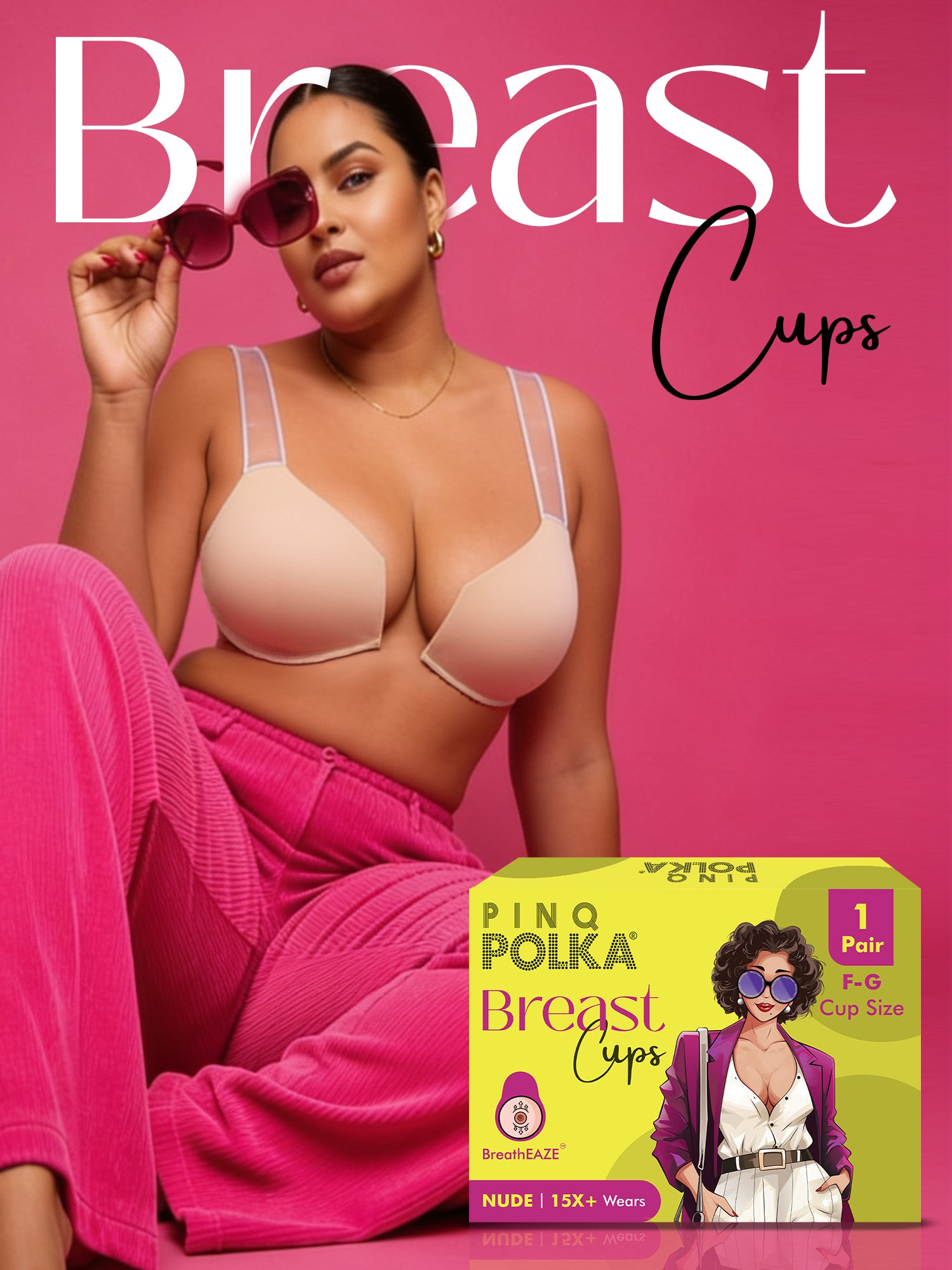 Breast Cups - nude - F-G