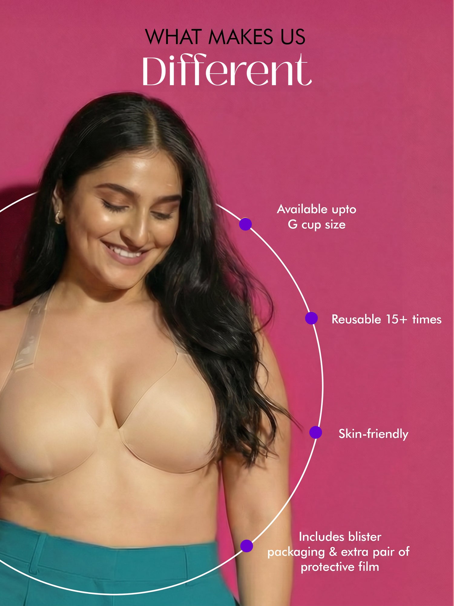 Breast Cups - nude - F-G
