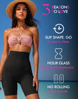 Tummy & Thigh Shaper Shorts (Ultra Slim Edition) - Black