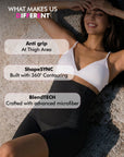 Tummy & Thigh Shaper Shorts (Everyday Wear) - Black