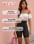 Tummy & Thigh Shaper Shorts (Ultra Slim Edition) - Black