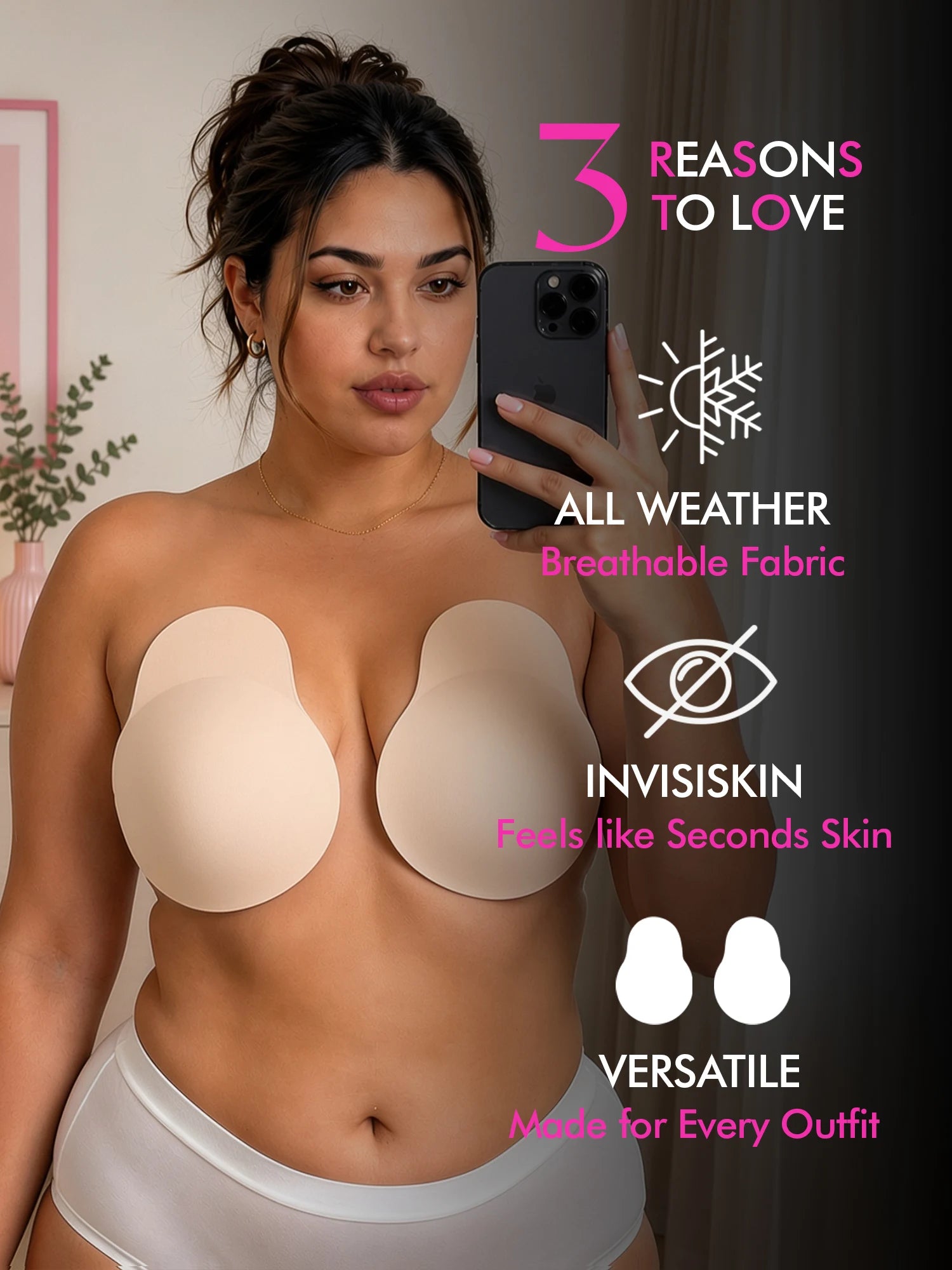 Breast Cups - nude - C-D