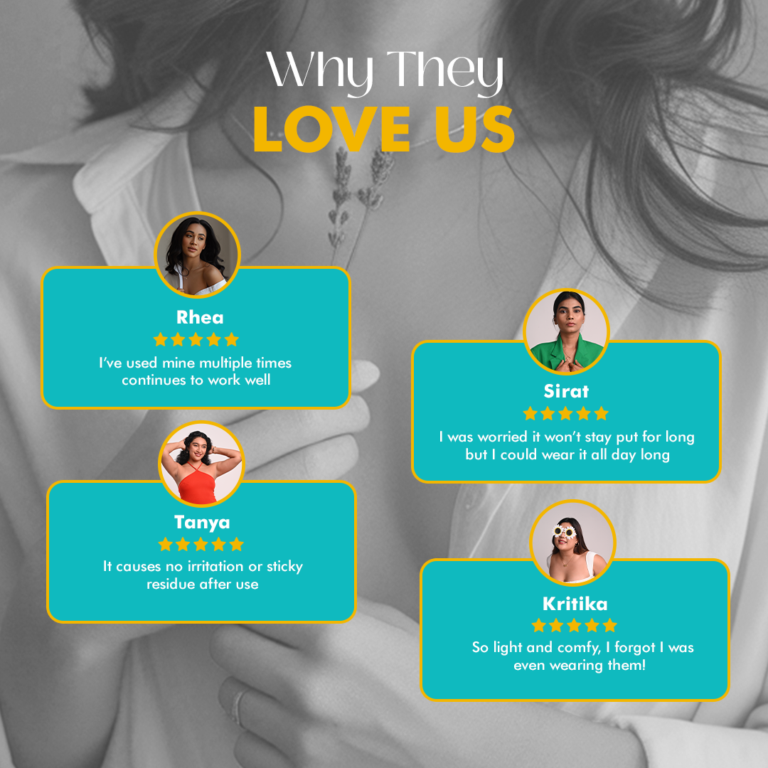 Breast Pasties &amp; Nipple Pasties + Reusable Nipple Cover