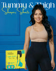 Tummy & Thigh Shaper Shorts (Medium Compression)