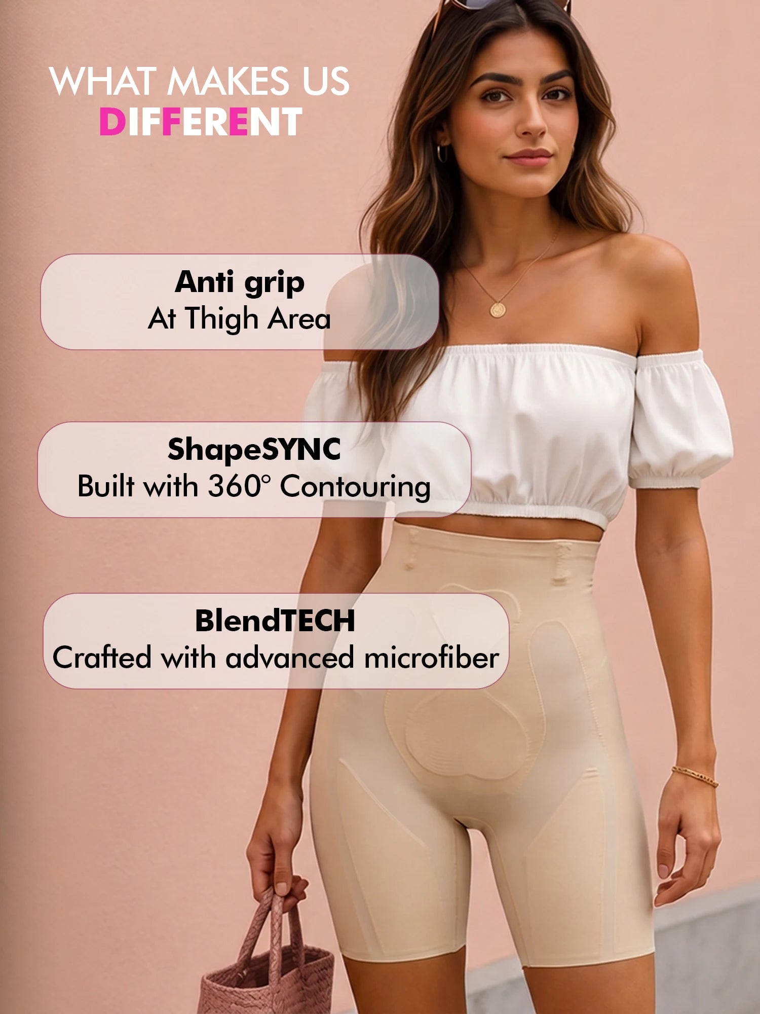 Tummy &amp; Thigh Shaper Shorts (Ultra Slim Edition) - Nude