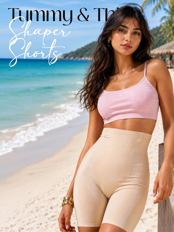 Tummy & Thigh Shaper Shorts - Medium Compression