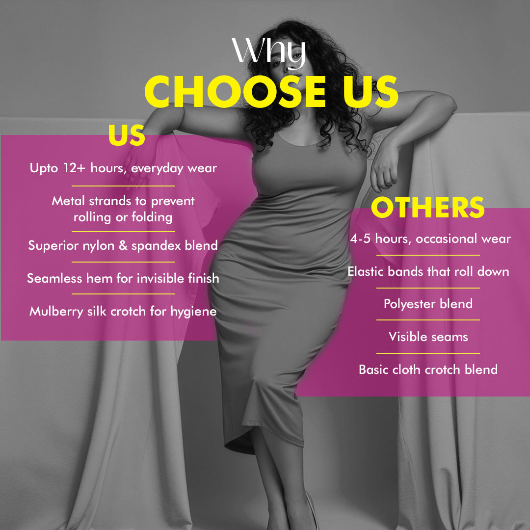 High-Waist Shaper Shorts (medium to high compression)